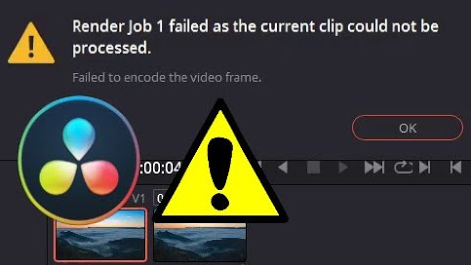 Guide to Solve Davinci Resolve Failed to Encode Video Frame HEVC