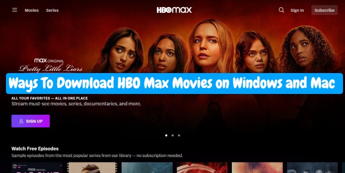 Como Baixar Séries e Filmes da HBO Max para Assistir Offline