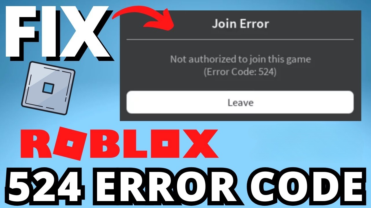 Lösungen für das Roblox-Beitrittsproblem mit dem Fehlercode 524