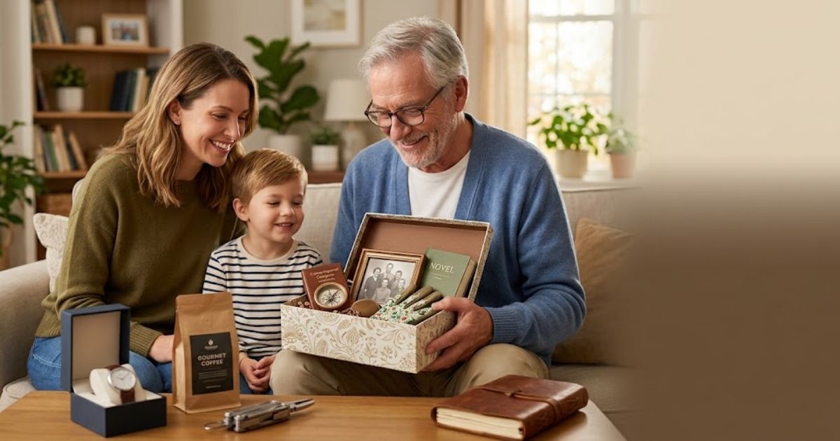 45 idées de cadeaux pour la fête des pères, à offrir à grand-père