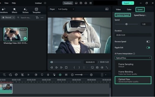 How to Use Frame Interpolation on Davinci Resolve  to Smooth Videos