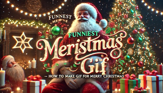 Funniest Merry Christmas GIF You Can't Miss