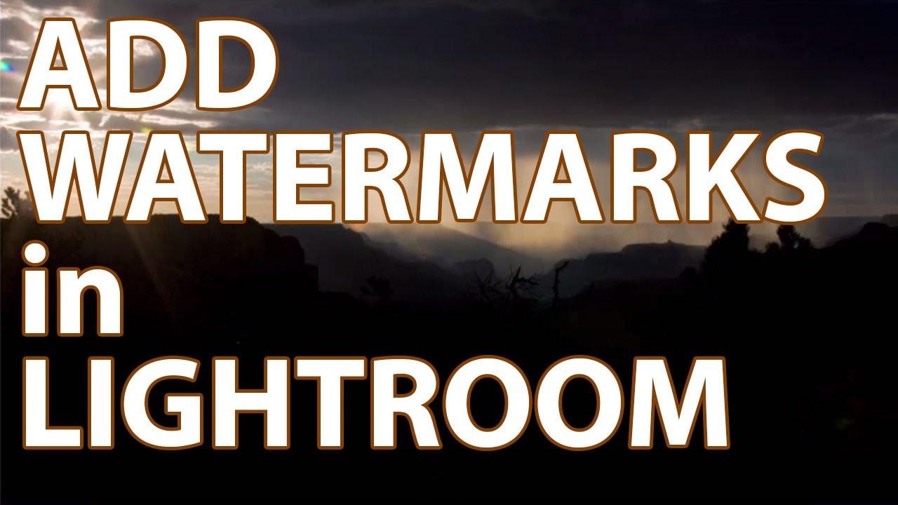 How to Add Watermark in Lightroom: A Complete Tutorial