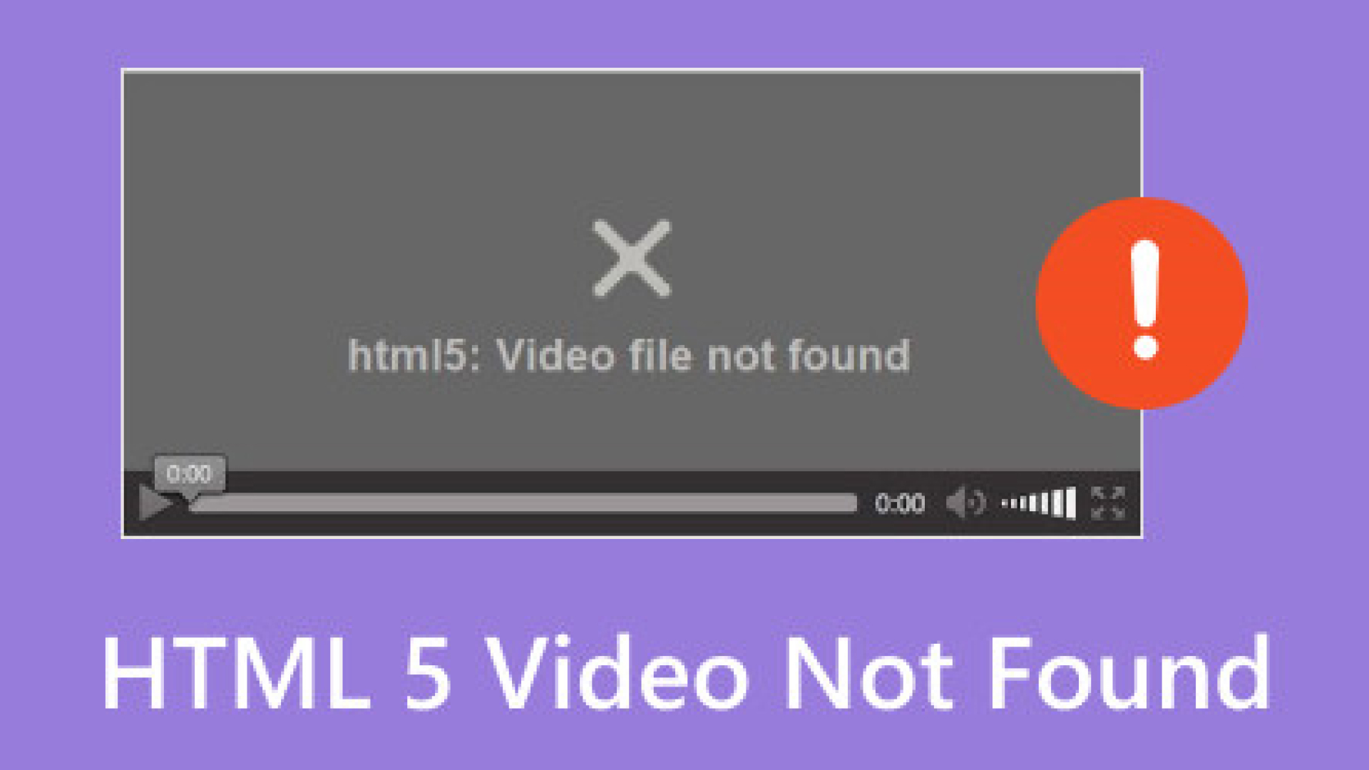 HTML5 동영상을 찾을 수 없나요? 5가지 간단한 솔루션으로 해결