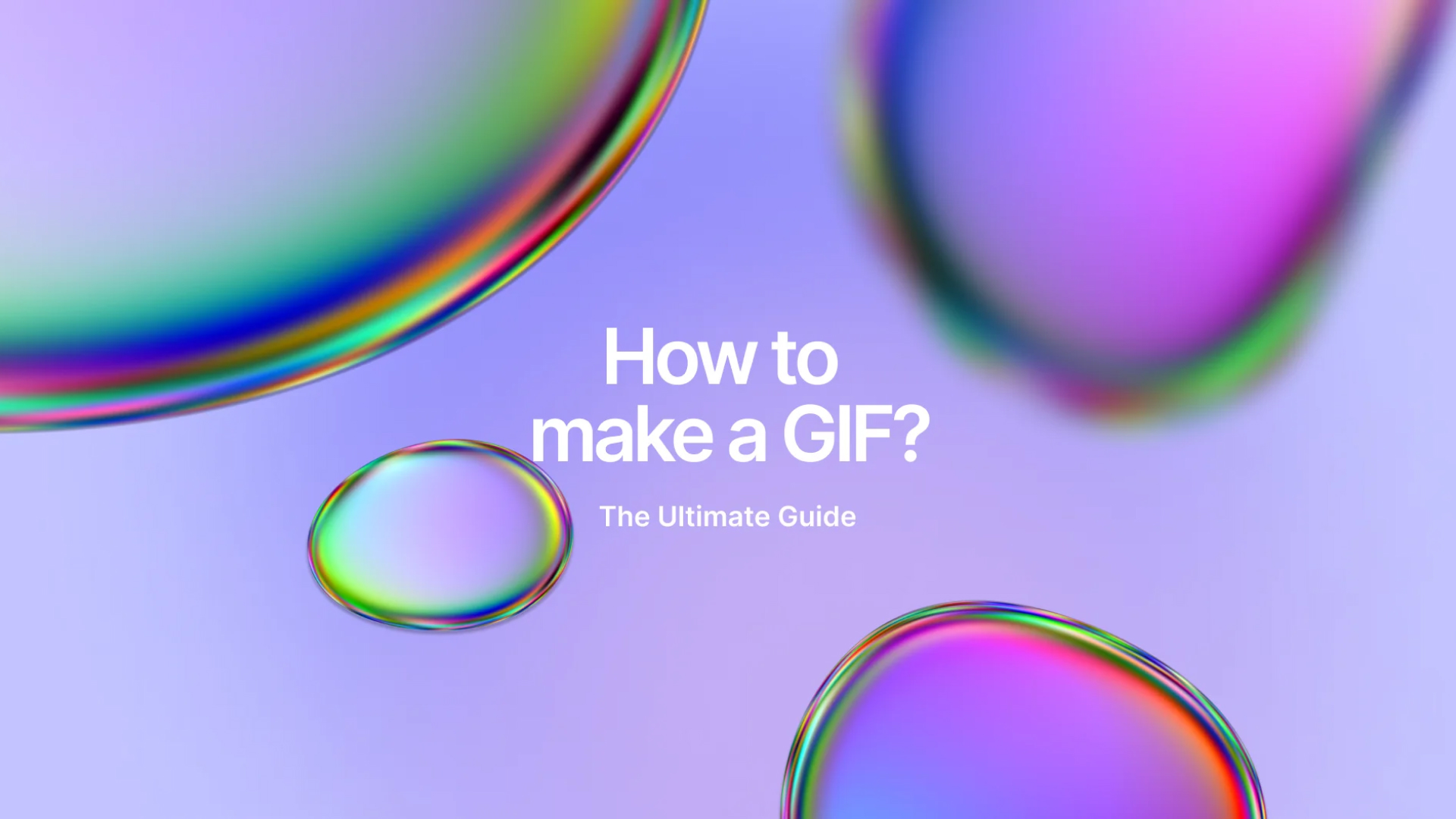 [3 Ways] How to Make A GIF for 4K?