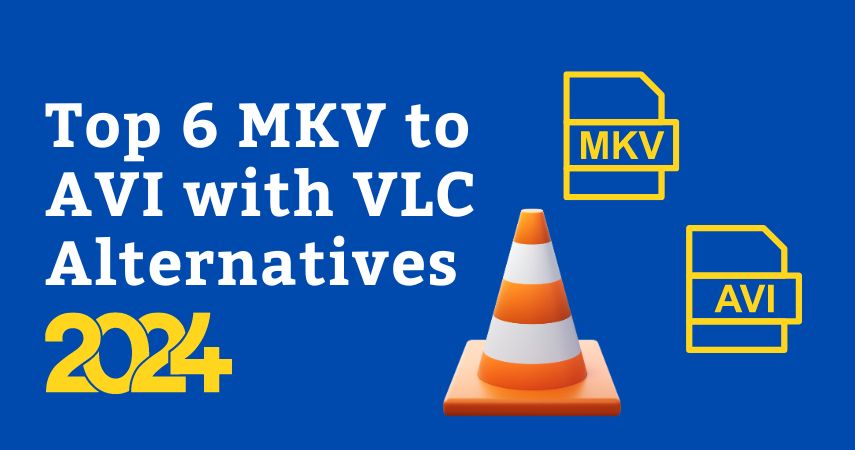Top 6 MKV to AVI with VLC Alternatives in 2024