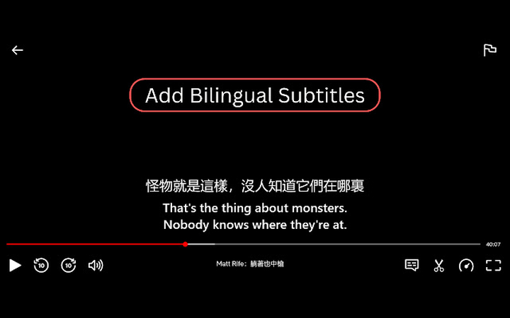 3 Best Way to Add Netflix Bilingual Subtitles 2024