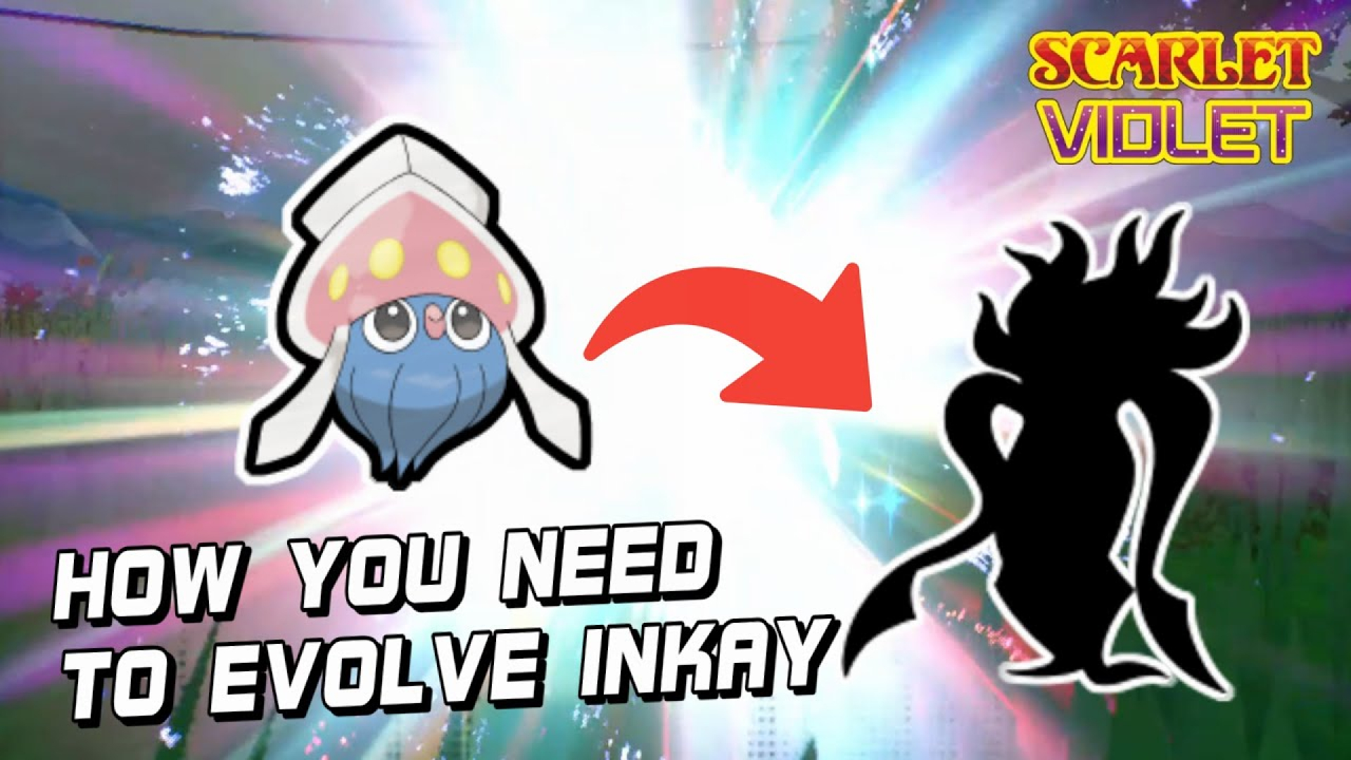 Guide to Watch Video of How to Evolve Inkay in Pokemon Violet