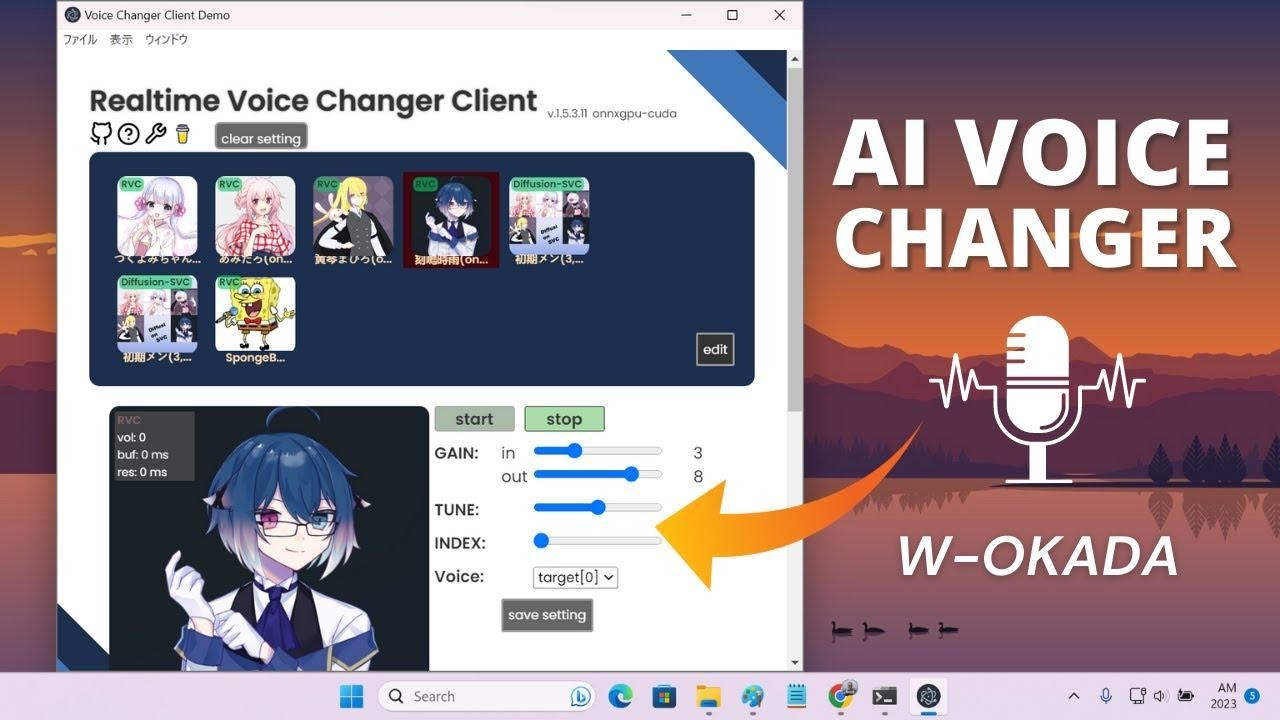 An Ultimate Review of W-Okada Voice Changer and 5 W-Okada Alternatives