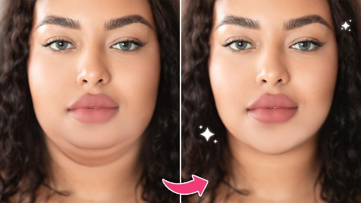 Cómo Quitar Papada en Fotos Gratis con IA - GUÍA COMPLETA