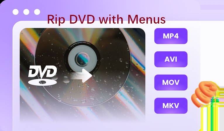 How to Rip DVD with Menus to Computer