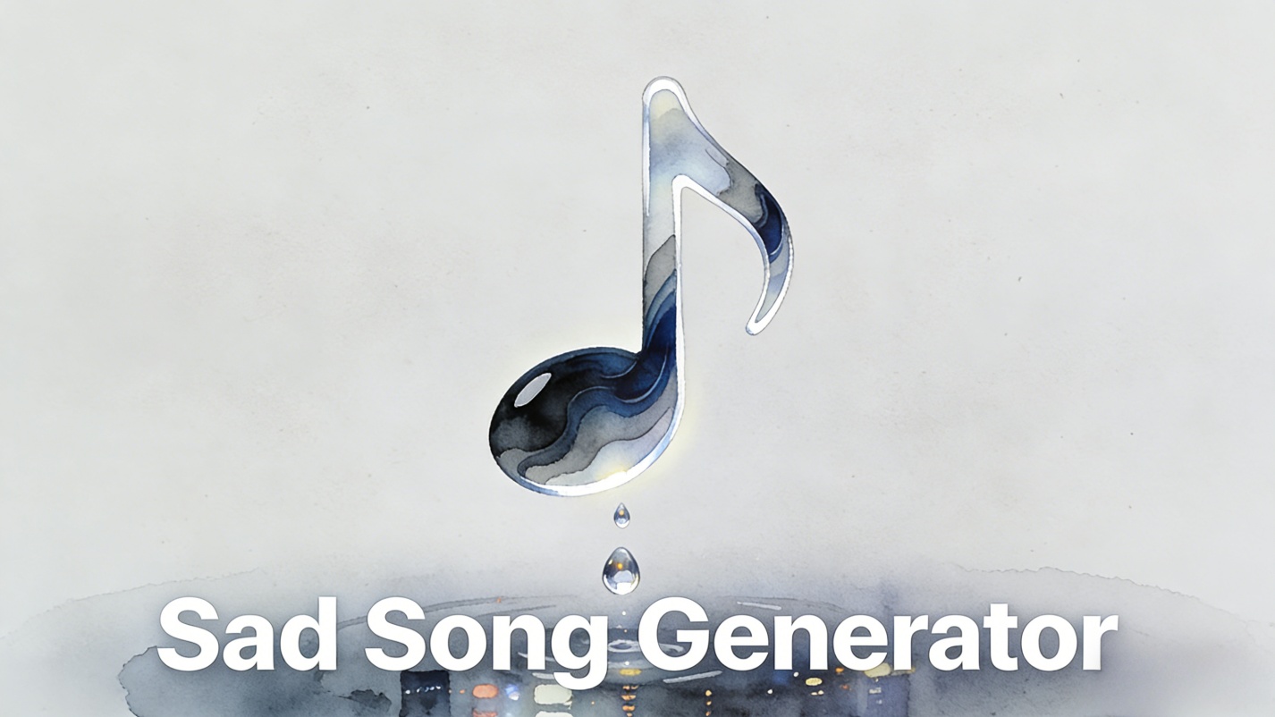 Sad Song Generator - How to Create Emotional Music & Lyrics 