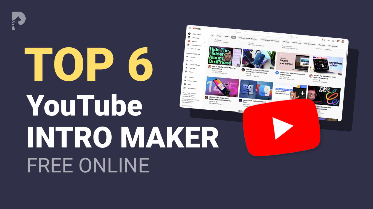 YouTube Intro Maker - video tutorials