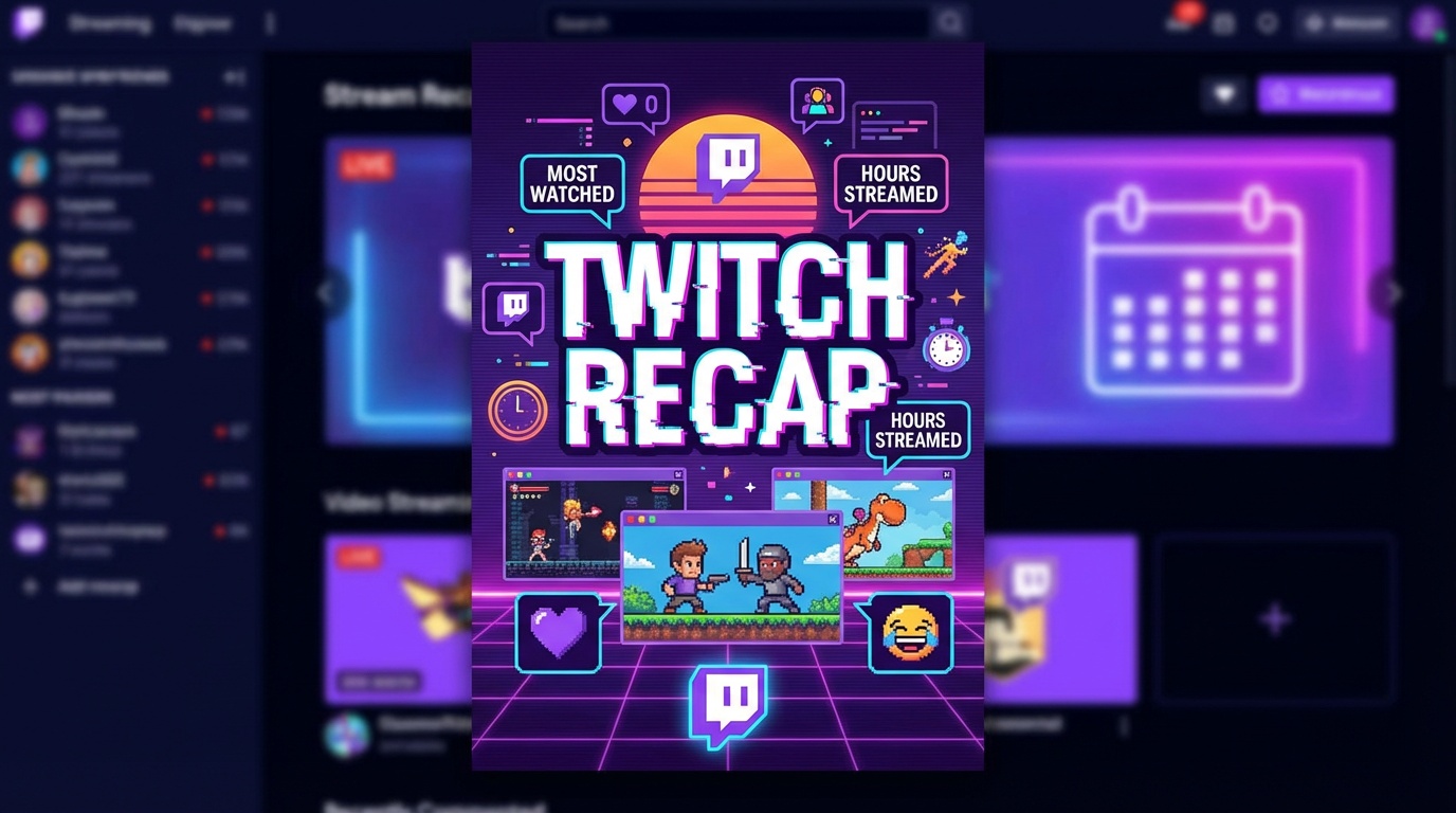 2025 Twitch Recap: Alles, was du über das Jahr wissen musst