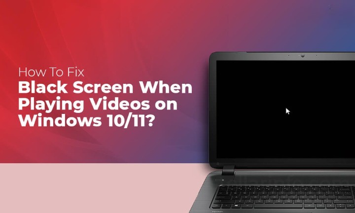 How to Fix Video Black Screen on Windows 10/11/ Online