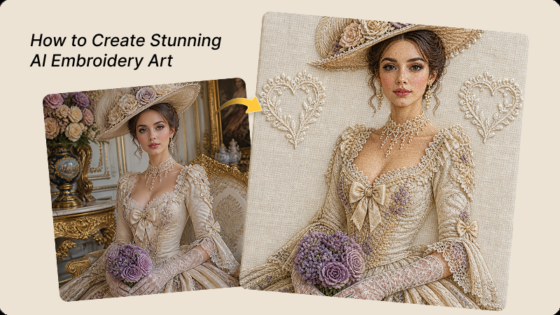 ai embroidery art