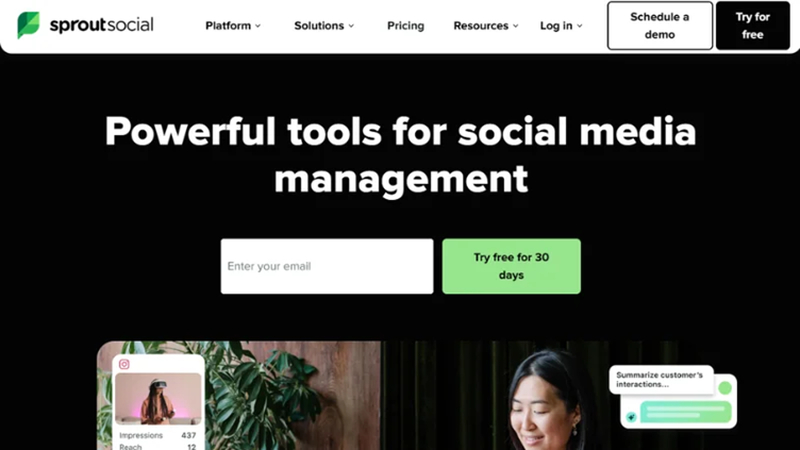 sprout social ai engagement management