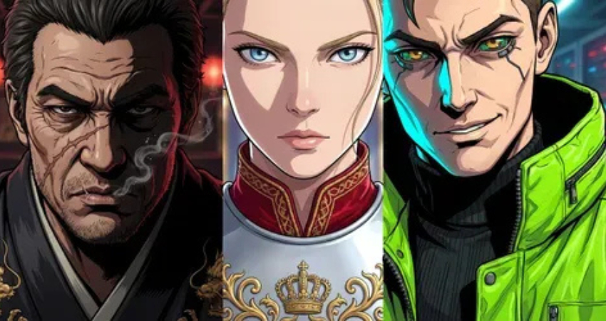 anime profile avatar prompts
