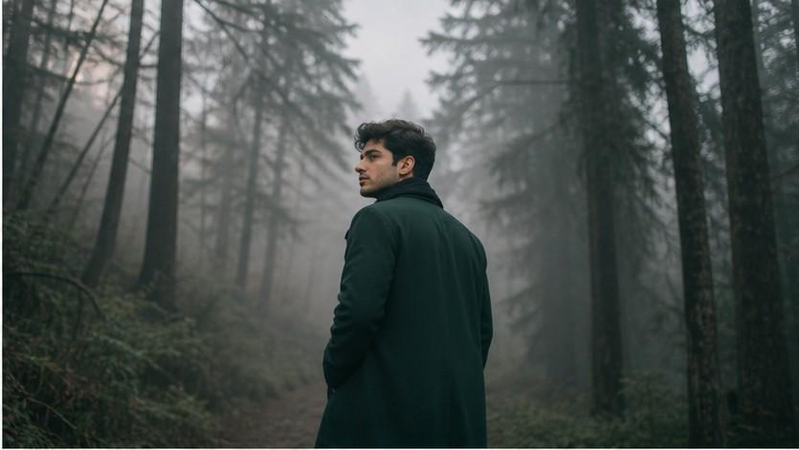 cinematic foggy forest prompts