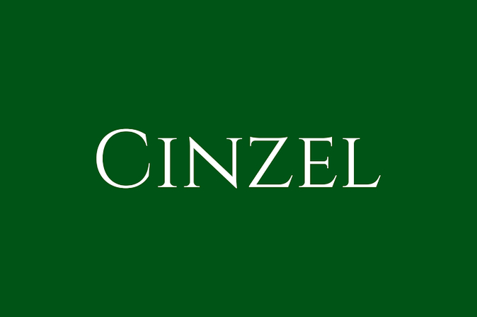 cinzel interesting fonts for logos