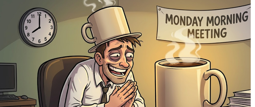 coffee before monday meeting