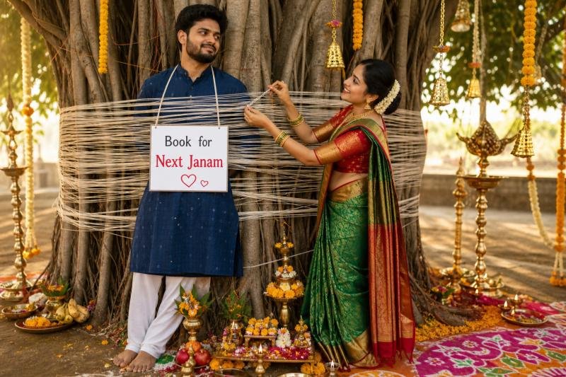 couple vat purnima images