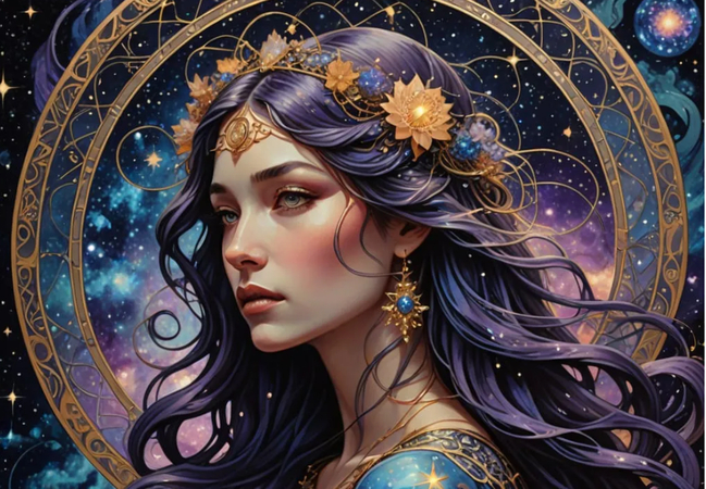 creative galaxy avatar