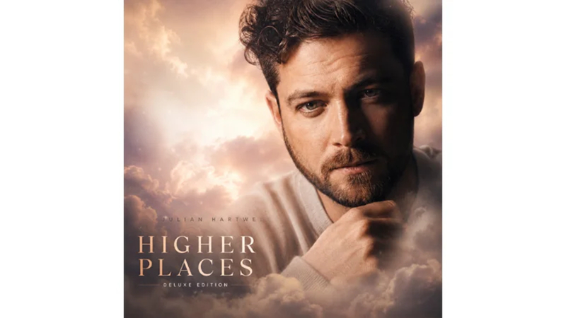 dreamy album cover portrait of a music artist