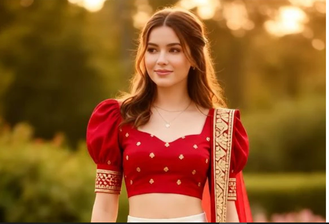 fashion photography lehenga prompts