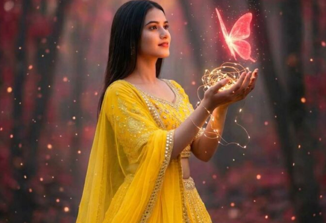 festival lehenga photo prompts