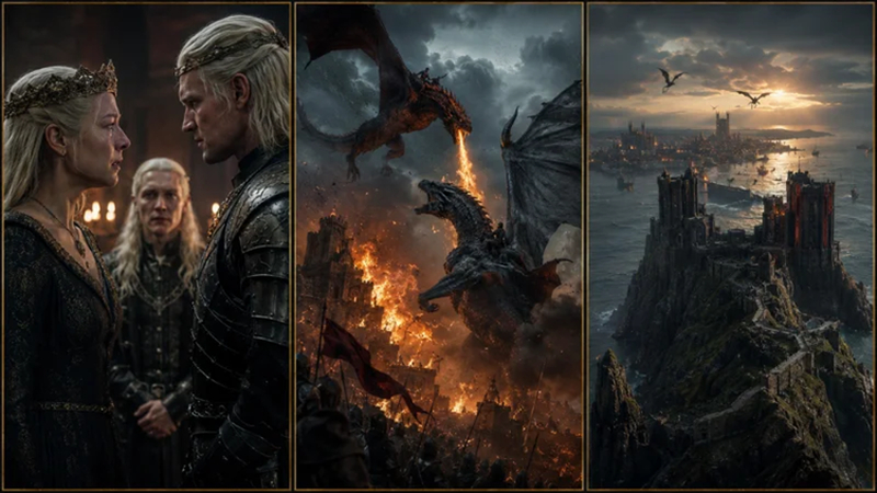 house of the dragon season 3 characters dragons and fantasy world