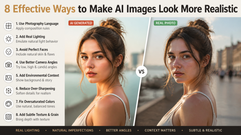make ai images look more realistic