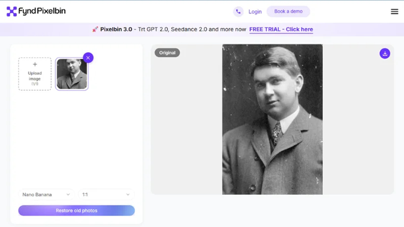 choosing ai model and size for photo restoration