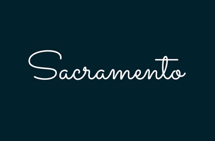 sacramento fonts for logo