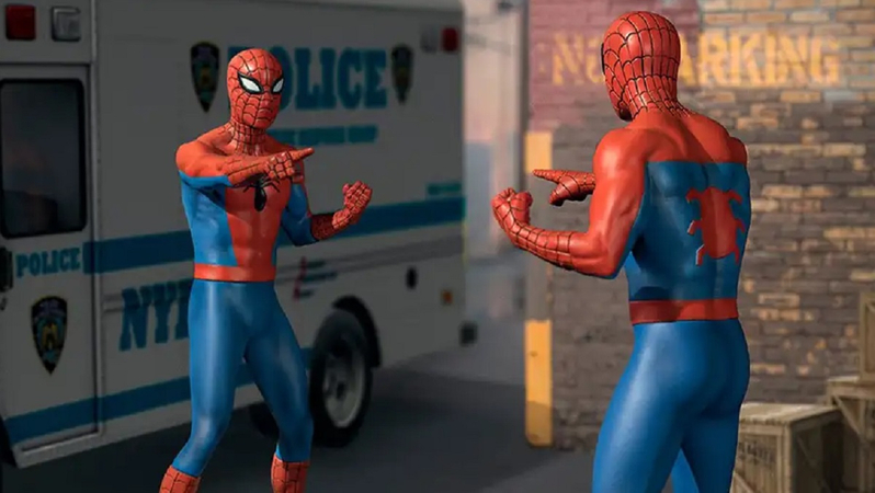 spider-man pointing meme duplicate purchase