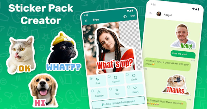 تطبيق Sticker Maker Studio لحزم ملصقات واتساب