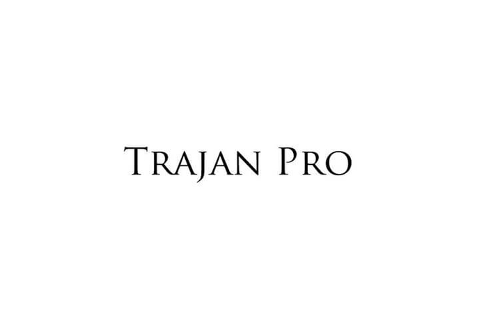trajan interesting fonts for logos