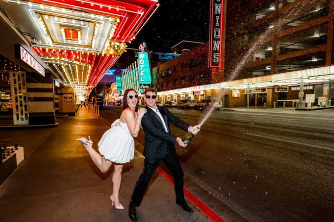 romantic hotel dance portrait captured by a vegas photographer