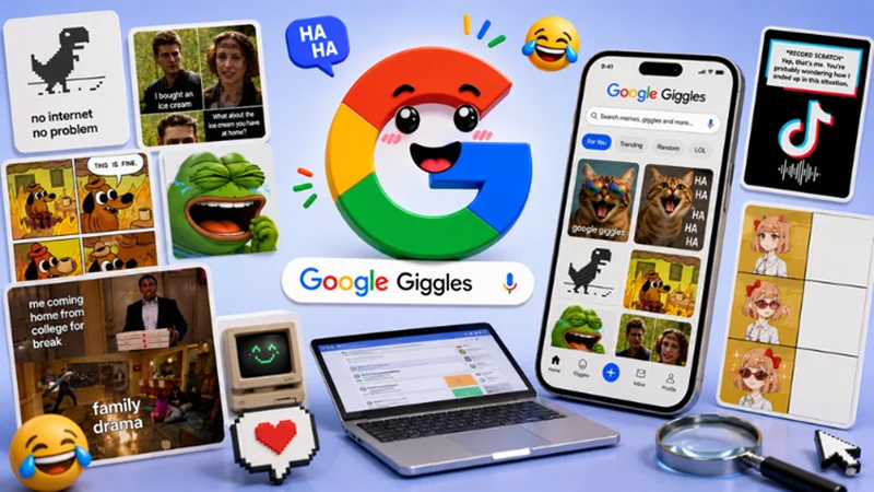what is google giggles meme
