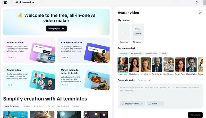 capcut ugc creator for instagram reels