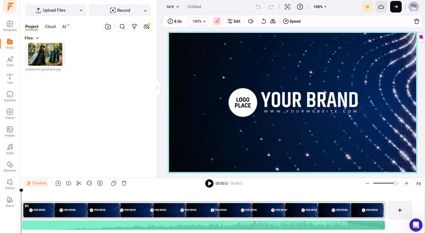 flexclip brand video maker