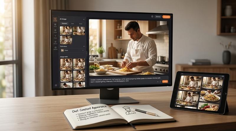 generate cooking images