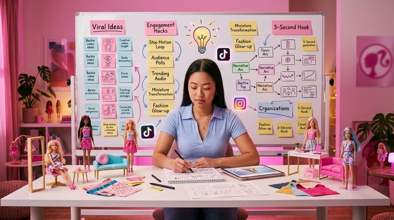 How to Plan Viral Barbie Video Ideas