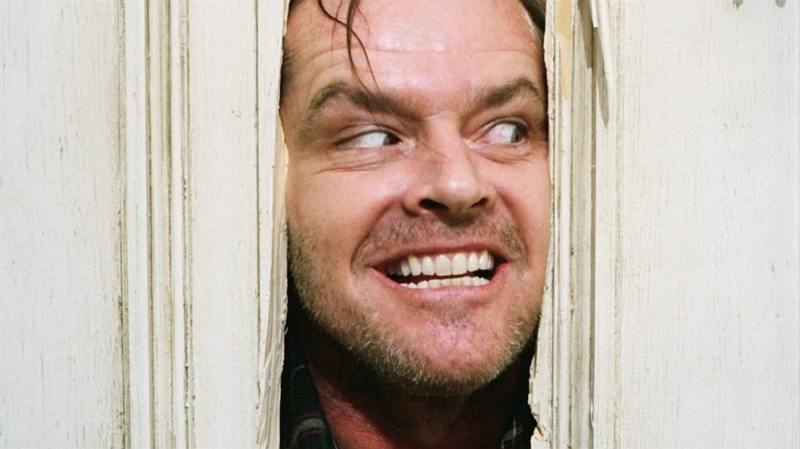 the shining here's johnny scene