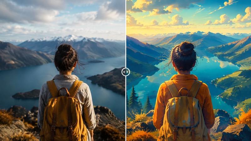 what is ai restyle video generator