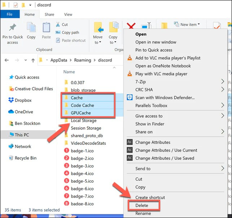 Clearing Discord cache to resolve Discord GIFs not loading issue