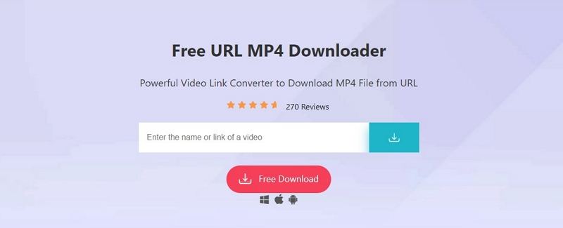 最佳URL至MP4轉換器，將影片連結轉換為MP4