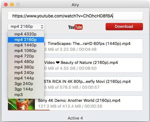 download youtube para mac gratis