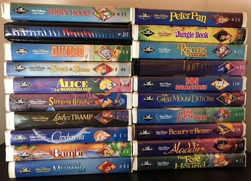 Black diamond vhs deals disney movies