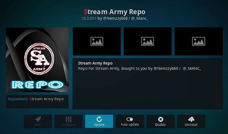 Learn About Stream Army Repo